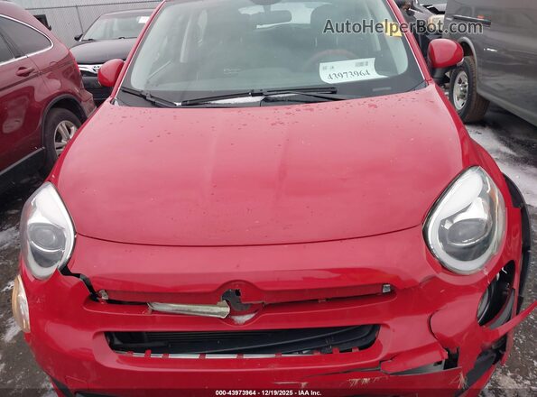 ZFBCFXAB3HP555230 2017 FIAT 500X Красный Вид щитка приборов