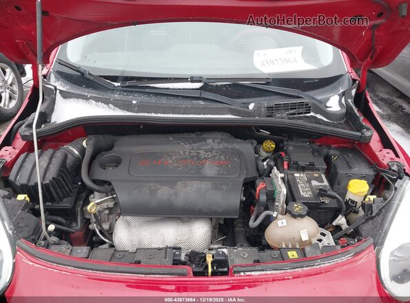 ZFBCFXAB3HP555230 2017 FIAT 500X Красный Вид сзади