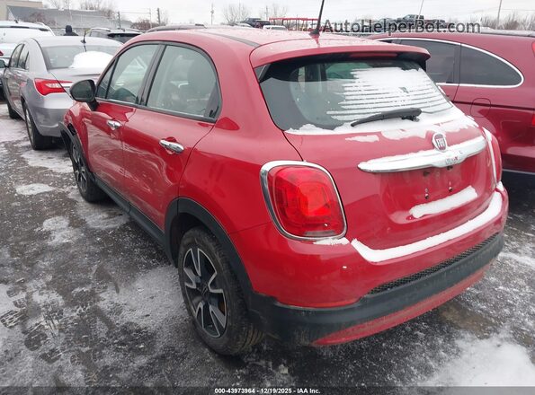 ZFBCFXAB3HP555230 2017 FIAT 500X Красный Задняя левая четверть