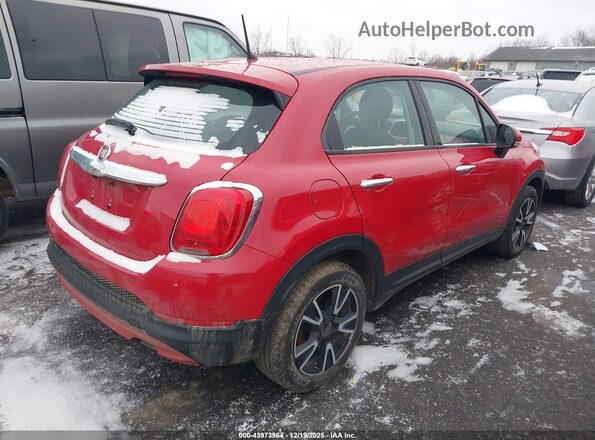 ZFBCFXAB3HP555230 2017 FIAT 500X Красный Задняя правая четверть