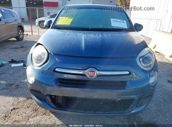 ZFBCFXAB4JP700197 2018 FIAT 500X Blue Instrument cluster view