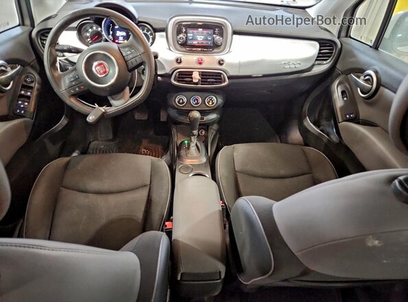 ZFBCFXABXHP541616 2017 FIAT 500X White Вид панелі приладів