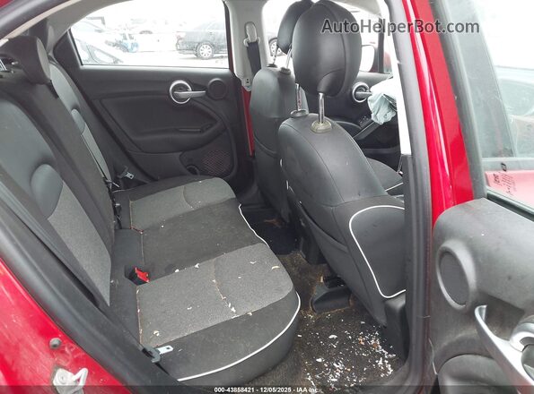 ZFBCFXABXHP606299 2017 FIAT 500X Red Vista de la etiqueta del VIN