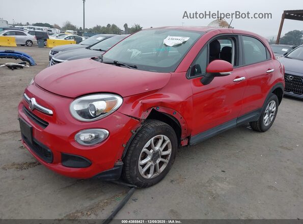 ZFBCFXABXHP606299 2017 FIAT 500X Red Vista tres cuartos delantera izquierda
