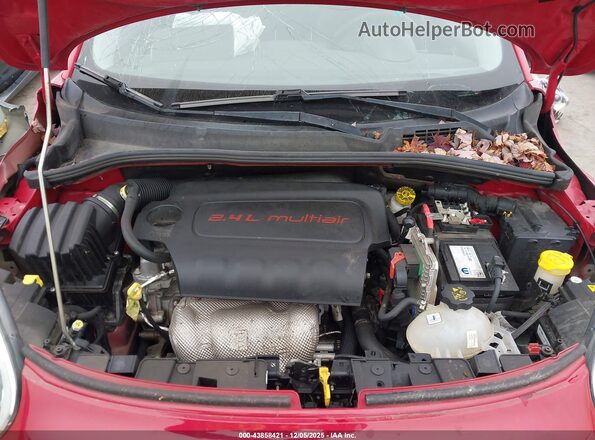 ZFBCFXABXHP606299 2017 FIAT 500X Red Vista trasera