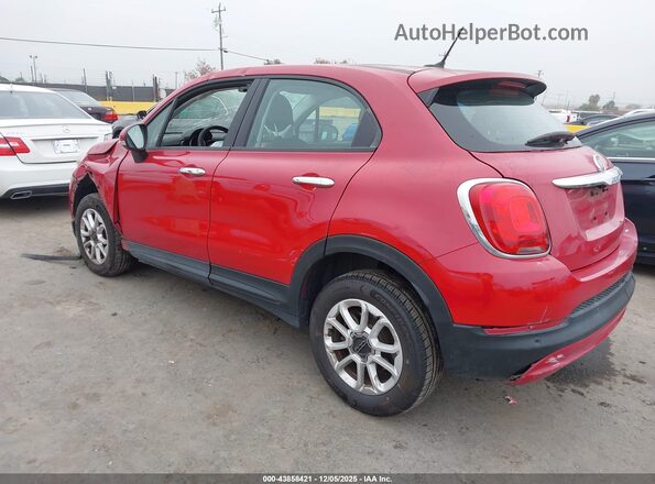 ZFBCFXABXHP606299 2017 FIAT 500X Red Trasero izquierdo