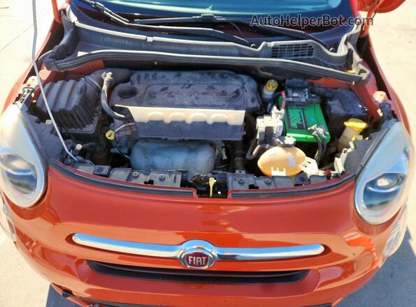 ZFBCFXAT9GP393269 2016 FIAT 500 Orange Սալոնի հետևի տեսք