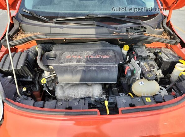 ZFBCFXBT1GP379252 2016 FIAT 500X Оранжевый Вид подкапотного пространства
