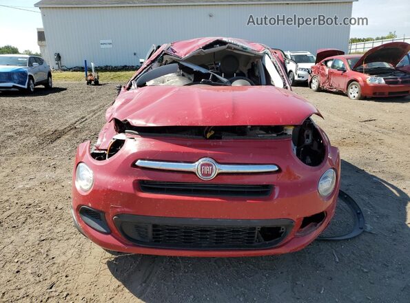 ZFBCFXBT2GP342761 2016 FIAT 500X Maroon Widok z przodu