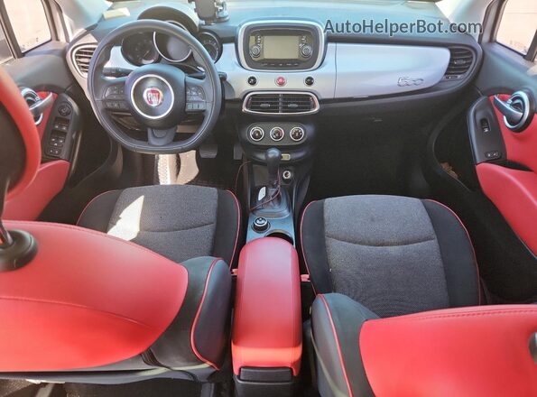 ZFBCFXBT4GP510769 2016 FIAT 500 Silver Առջևի վահանակի տեսք