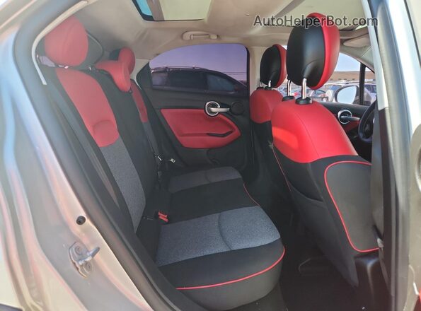 ZFBCFXBT4GP510769 2016 FIAT 500 Silver Հետևի նստատեղերի տեսք