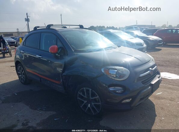 ZFBCFXCB5JP712274 2018 FIAT 500X Gray Սալոնի հետևի տեսք