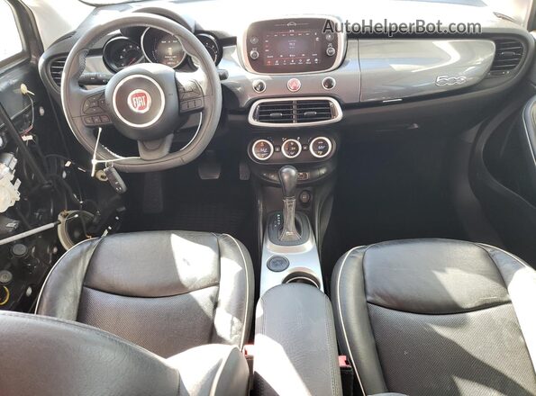ZFBCFXDB1JP653108 2018 FIAT 500X Gray Առջևի վահանակի տեսք