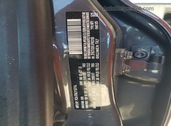 ZFBCFXDB1JP653108 2018 FIAT 500X Gray Սալոնի 360 աստիճան տեսք