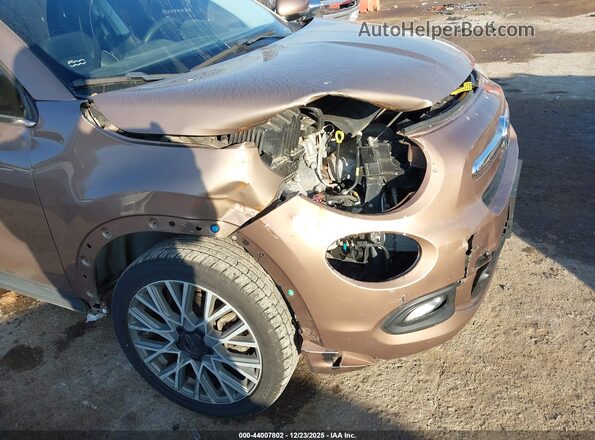 ZFBCFXDB9JP637366 2018 FIAT 500X Brown Front view
