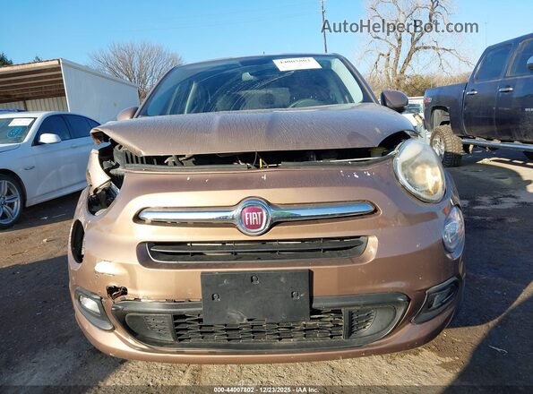 ZFBCFXDB9JP637366 2018 FIAT 500X Brown Rear interior view