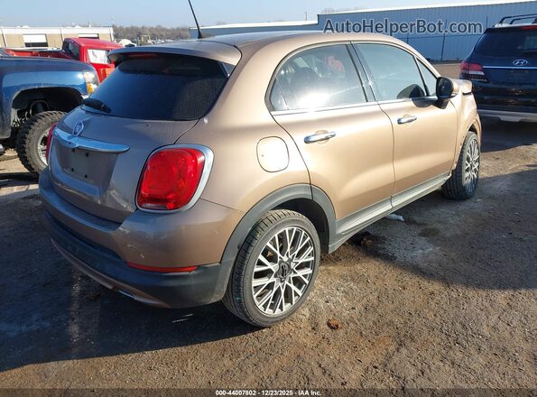 ZFBCFXDB9JP637366 2018 FIAT 500X Brown Rear right