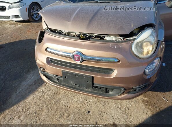 ZFBCFXDB9JP637366 2018 FIAT 500X Brown 