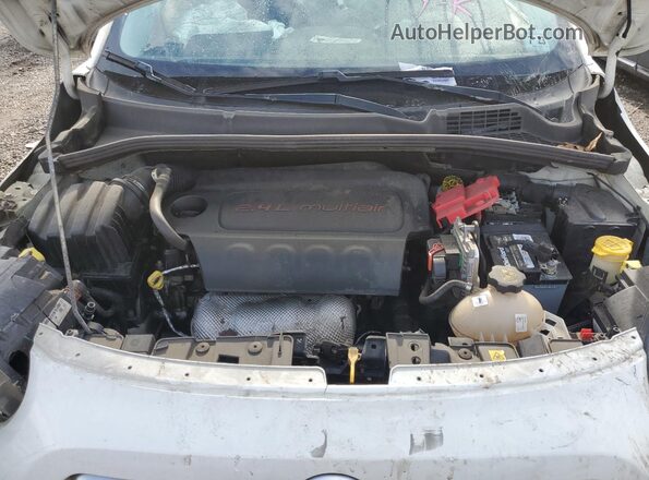 ZFBCFYAB9JP669454 2018 FIAT 500X White ძრავის განყოფილების ხედი