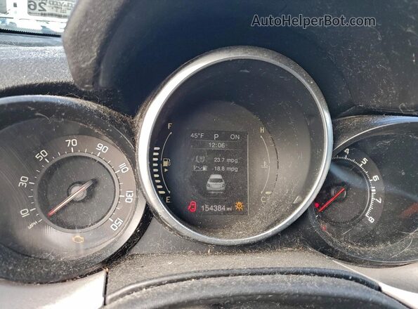 ZFBCFYBT6GP400960 2016 FIAT 500X White Widok zestawu wskaźników