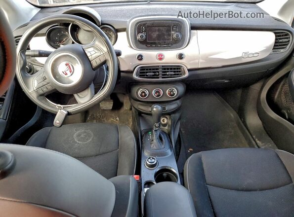 ZFBCFYBT6GP400960 2016 FIAT 500X White Widok deski rozdzielczej