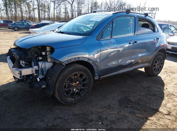 ZFBCFYCB0HP609960 2017 FIAT 500X Blue წინა მარცხენა ხედი სამი მეოთხედიდან