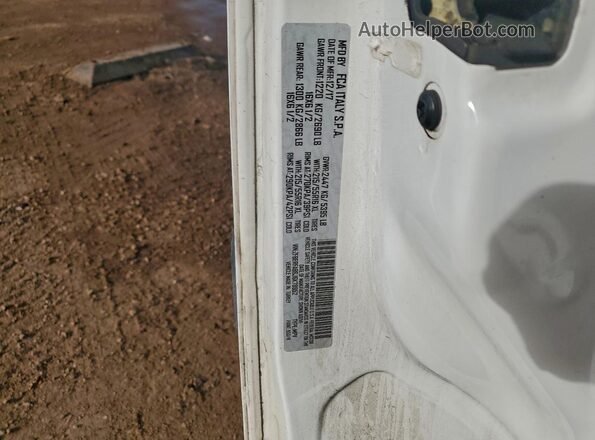 ZFBERFAB6J6K78952 2018 RAM PROMASTER Белый 