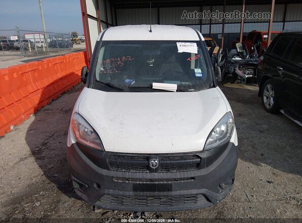 ZFBERFAB9J6J34165 2018 RAM PROMASTER CITY White Vista del compartimento del motor