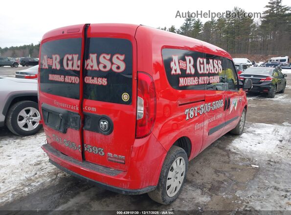ZFBERFBT8G6C59323 2016 RAM PROMASTER CITY Красный Задняя правая четверть