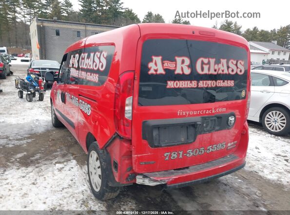ZFBERFBT8G6C59323 2016 RAM PROMASTER CITY Красный Задняя левая четверть