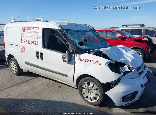 ZFBERFBTXG6A94665 2016 RAM PROMASTER CITY White Вид задньої частини салону