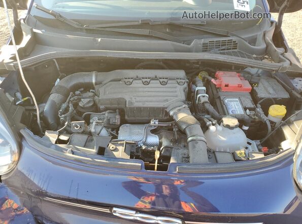ZFBNF3B13PP998970 2023 FIAT 500X Blue უკანა სალონის ხედი