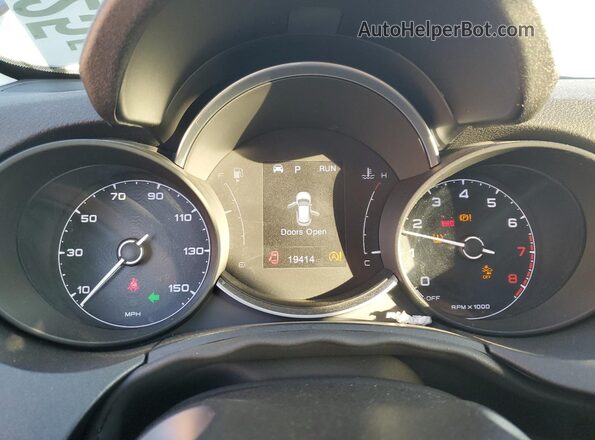 ZFBNF3B13PP998970 2023 FIAT 500X Blue ხელსაწყოთა პანელის ხედი