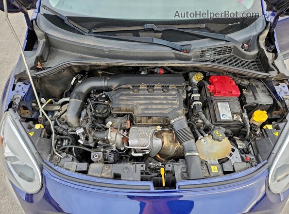 ZFBNFYA10LP872719 2020 FIAT 500X Blue Սալոնի հետևի տեսք