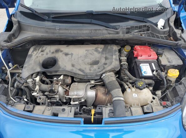 ZFBNFYB16KP775862 2019 FIAT 500X Blue Vista interior trasera
