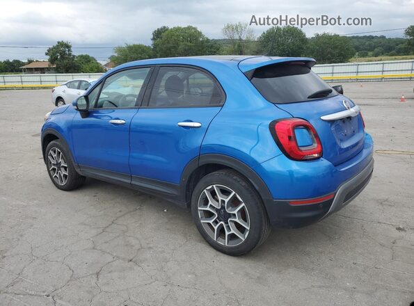 ZFBNFYB16KP775862 2019 FIAT 500X Blue Trasero izquierdo