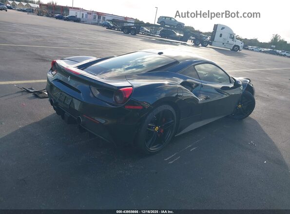 ZFF79ALA6K0245873 2019 FERRARI 488 Black უკანა მარჯვენა
