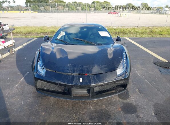 ZFF79ALA6K0245873 2019 FERRARI 488 Black წინა პანელის ხედი