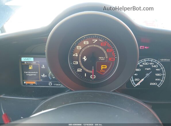 ZFF79ALA6K0245873 2019 FERRARI 488 Black უკანა სავარძლების ხედი