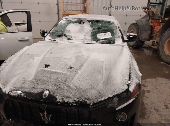 ZN661XUS1KX309822 2019 MASERATI LEVANTE Черный Вид спереди