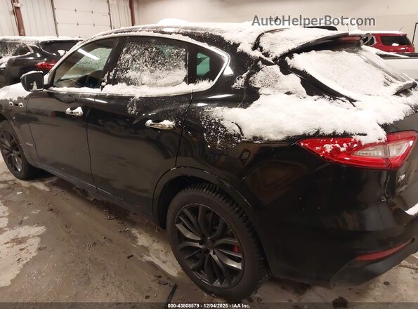 ZN661XUS1KX309822 2019 MASERATI LEVANTE Черный Задняя левая четверть