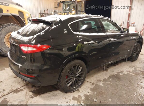 ZN661XUS1KX309822 2019 MASERATI LEVANTE Черный Задняя правая четверть