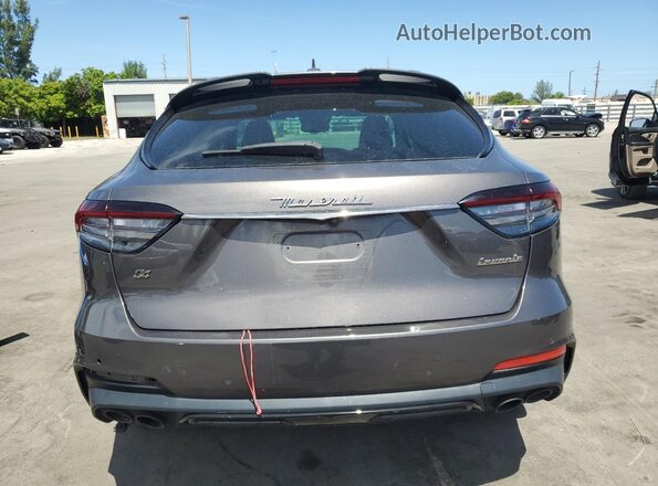 ZN661XUS7MX370739 2021 MASERATI LEVANTE Серый Вид сзади