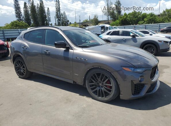 ZN661XUS7MX370739 2021 MASERATI LEVANTE Серый Передняя правая четверть