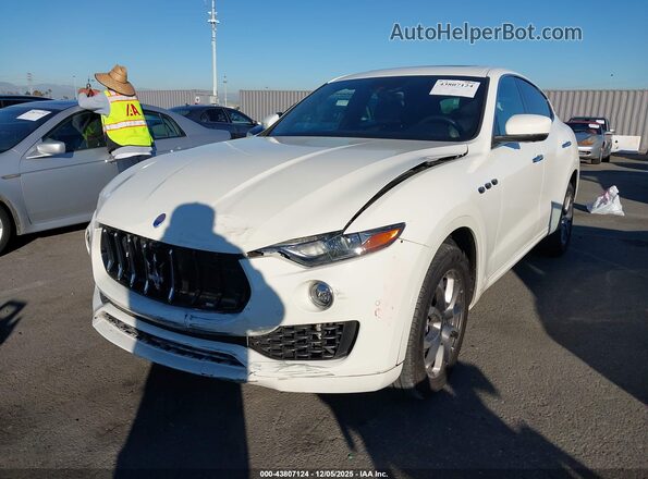 ZN661YUAXLX344809 2020 MASERATI LEVANTE Белый Передняя левая четверть
