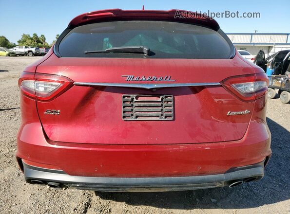 ZN661YUS7LX343853 2020 MASERATI LEVANTE Maroon Widok z tyłu