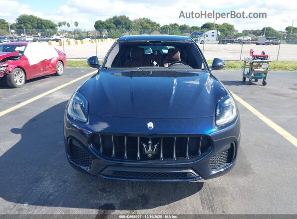 ZN682AVA3P7442503 2023 MASERATI GRECALE Blue Widok wnętrza z tyłu