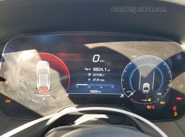 ZN682AVA9P7430145 2023 MASERATI GRECALE Blue Widok zestawu wskaźników