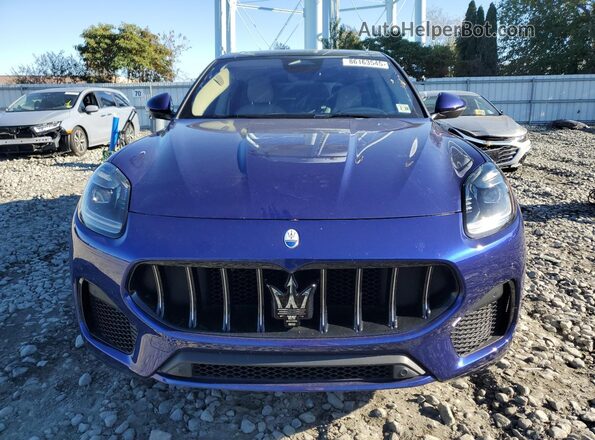 ZN682AVAXP7416321 2023 MASERATI GRECALE Blue წინა ხედი