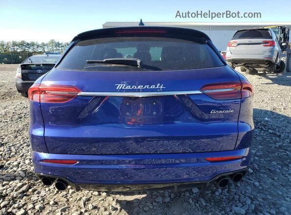 ZN682AVAXP7416321 2023 MASERATI GRECALE Blue უკანა ხედი